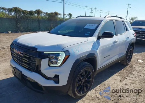2026 GMC Terrain Fwd Elevation from USA, damaged, VIN 3GKALMEG5TL244666